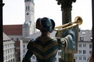 Glockenspiel in the Neues Rathaus in Munich