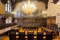 Small meeting room of the Neues Rathaus in Munich