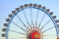 The Ferris wheel at the Oktoberfest in Munich.